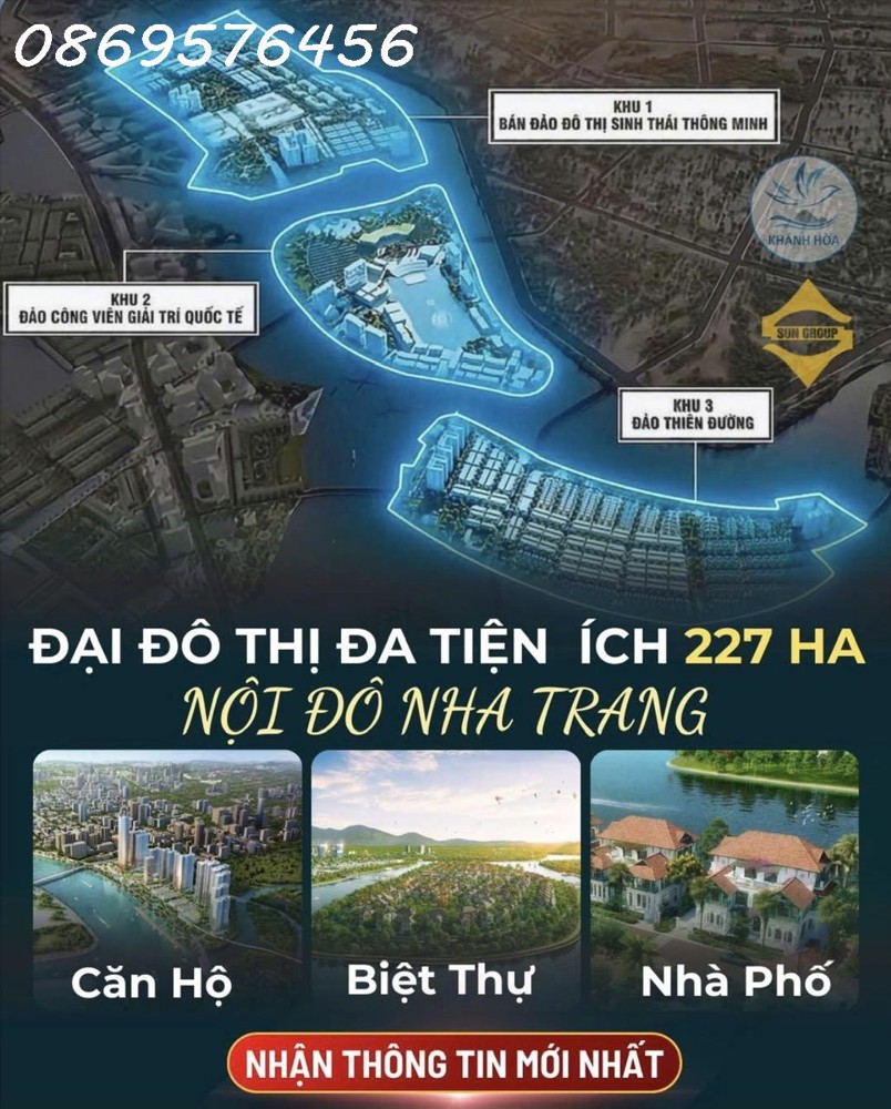 CHUẨN BỊ MỞ BÁN KHU ĐÔ THỊ HỖN HỢP NHA TRANG, KHÁNH HOÀ