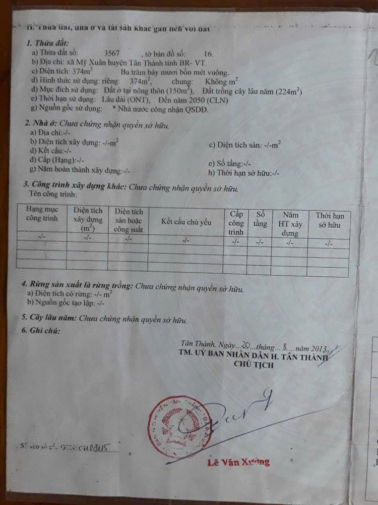 Chủ bán nhà cấp 4 mỹ xuân phú mỹ hcm