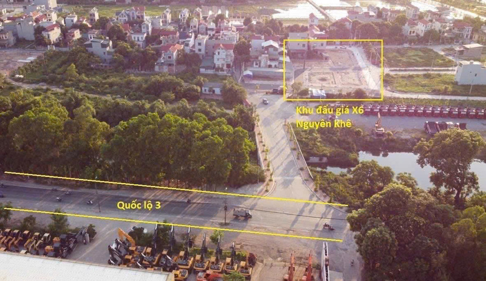 BÁN ĐẤT X1 NGUYÊN KHÊ – ĐÔNG ANH - VIEW CÔNG VIÊN TRƯỚC M
