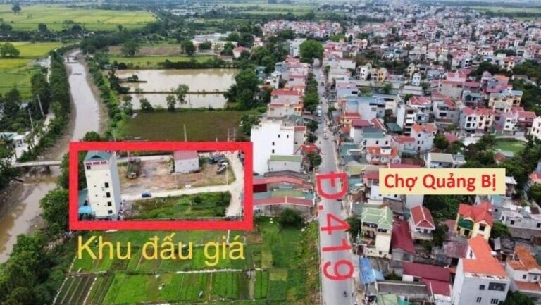 SIÊU PHẨM TÁI ĐỊNH CƯ 75M TẠI QUẢNG BỊ-CHƯƠNG MỸ-HÀ NỘI