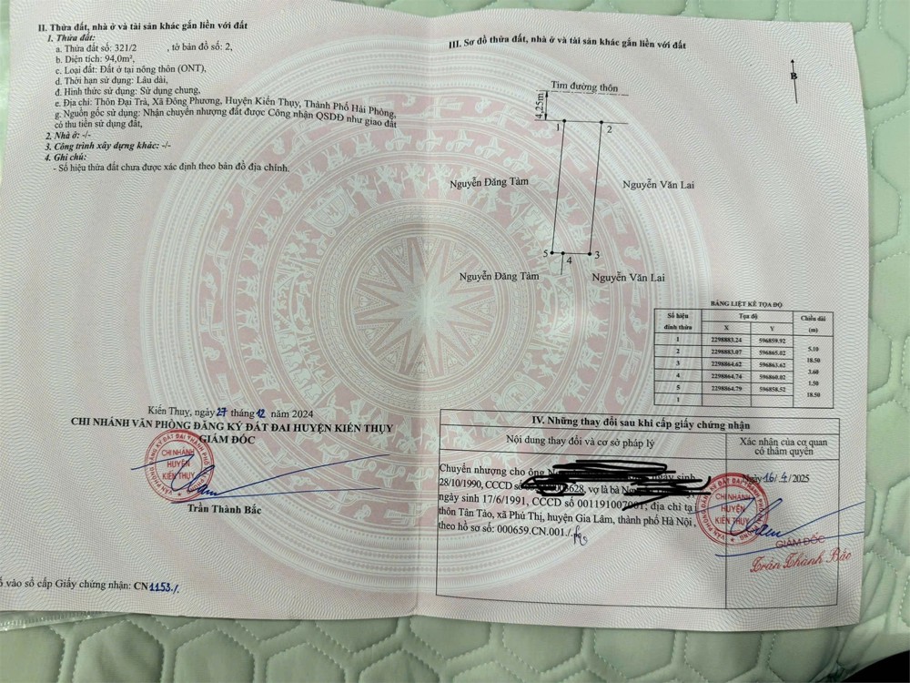 LÔ GÓC ĐẸP – ĐẠI TRÀ, ĐÔNG PHƯƠNG, KIẾN THỤY  CẠNH VINHOMES  GIÁ CHỈ 2.1X TỶ  ZALO 0567 222 555