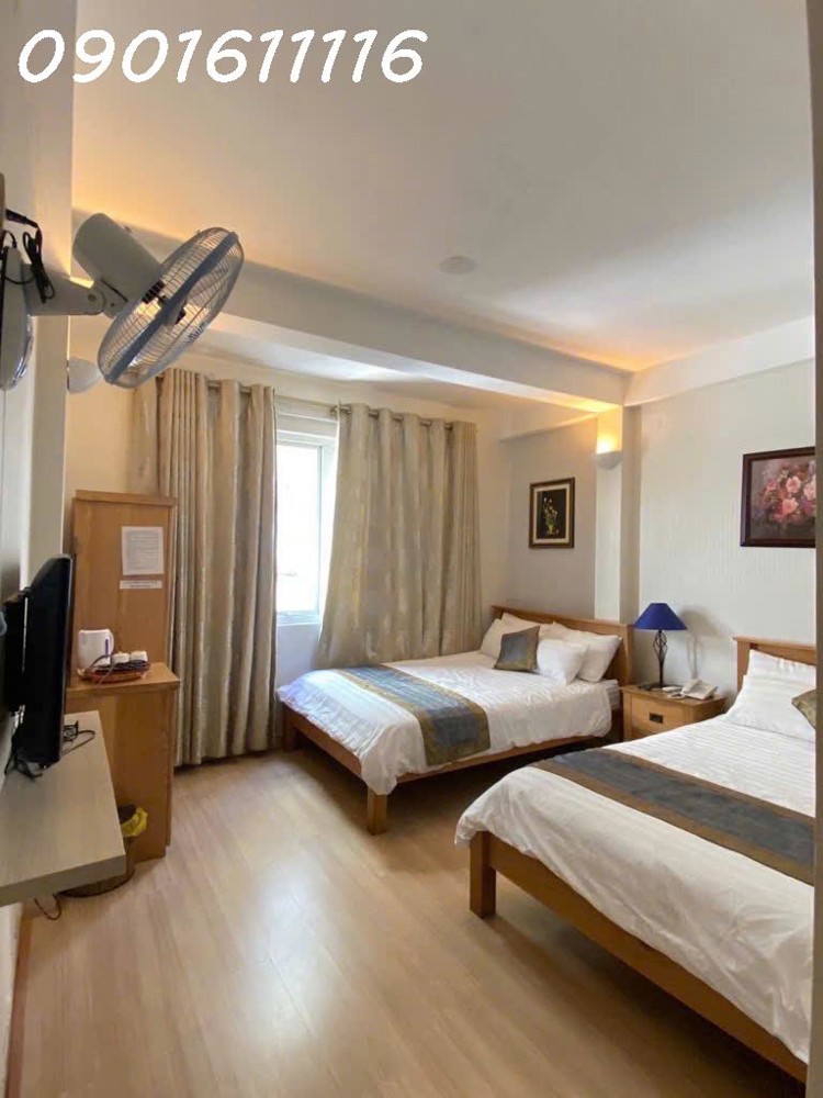 BÁN HOTEL 6 TẦNG - HXH 6M Đ.BÙI VIỆN, QUẬN 1 - SẴN DÒNG TIỀN ĐỀU 60TR/TH - KHU VUI CHƠI NHỘN NHỊP