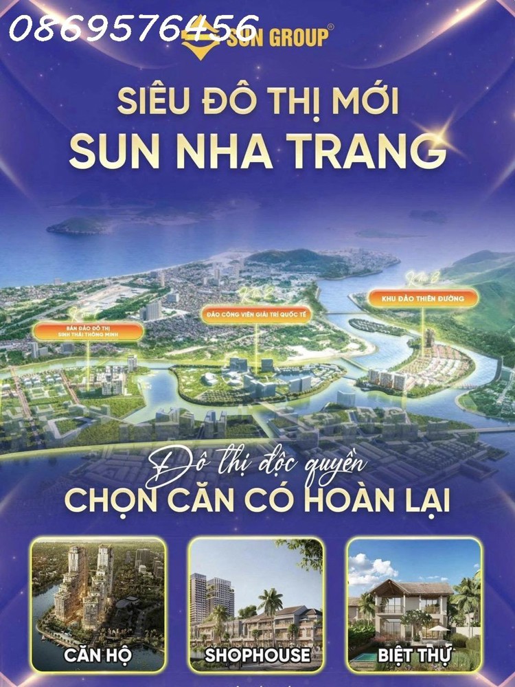 MỞ BÁN ĐẠI ĐÔ THỊ DỰ ÁN KHU ĐÔ THỊ HỖN HỢP TẠI NHA TRANG