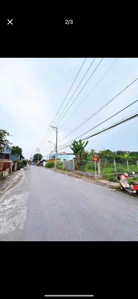 ĐẤT (8.68x25.5) 2 MT ĐẸP PHÙNG THỊ CHUYỆN, THỚI TAM THÔN, HÓC MÔN