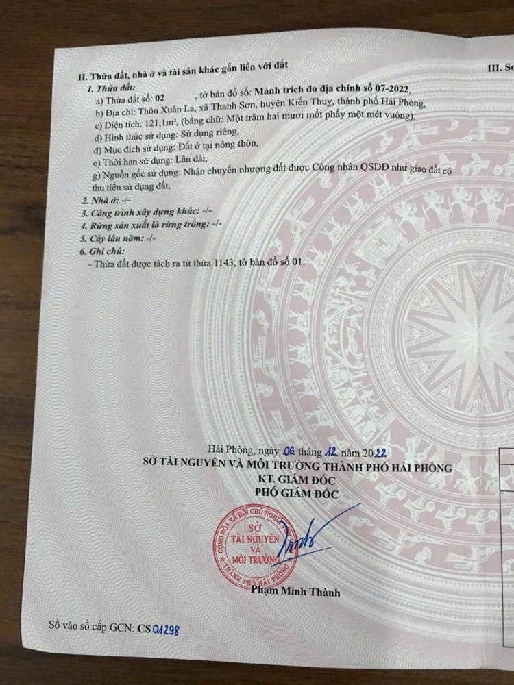 ĐẤT ĐẸP XUÂN LA – THANH SƠN – GIÁ CHỈ 1,7X TỶ – NGÕ Ô TÔ, GẦN KHU ĐẤU GIÁ HOT – ZALO 0567 222 555