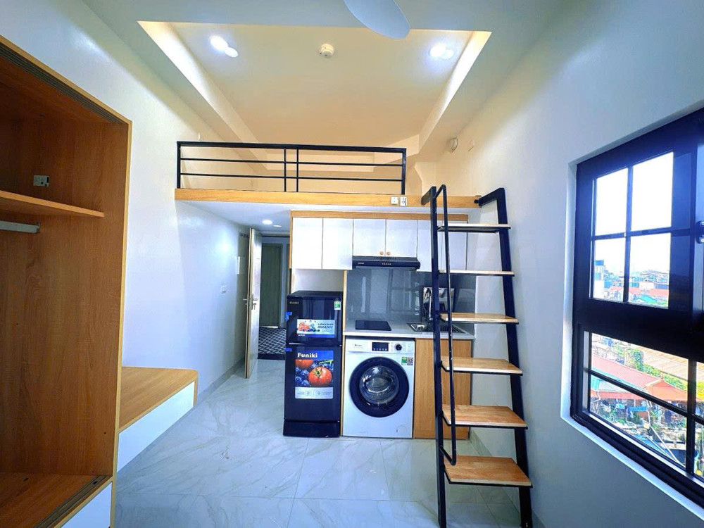 Bán tòa chung cư mini cao cấp phố Hoàng Đạo Thành - Ô tô đỗ cửa 80m x 8 tầng 22 phòng khép kín