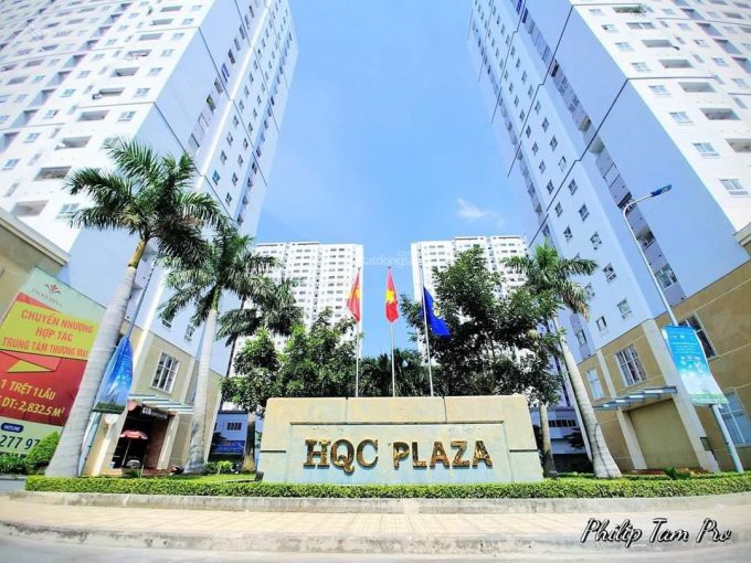 Bán căn HQC Plaza tầng trung nhà đẹp 1,05tỷ cam kết không phát sinh chi phí thêm, 55m2 2PN nhà sẵn