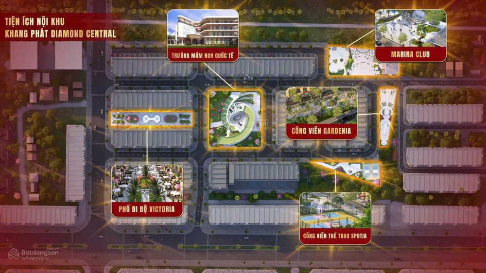 Chính chủ bán shophouse ngoại giao LK2, áp góc, dự án Khang Phát Diamond Central, Dt 90m2, MT 5m