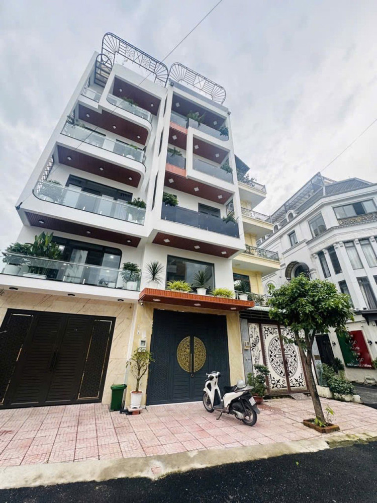 Nhà Mới SHR 6 tầng Đ.12m 83m2, Nở hậu – Trần Thị Năm Quận 12 S