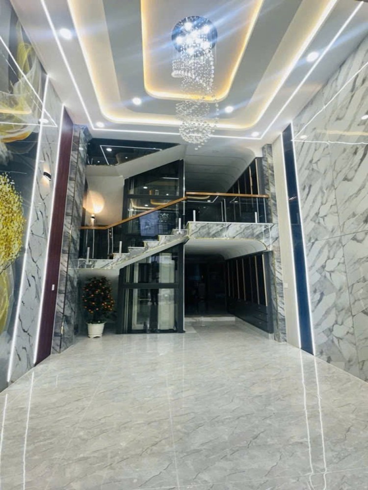 Nhà Mới SHR 6 tầng Đ.12m 83m2, Nở hậu – Trần Thị Năm Quận 12 S