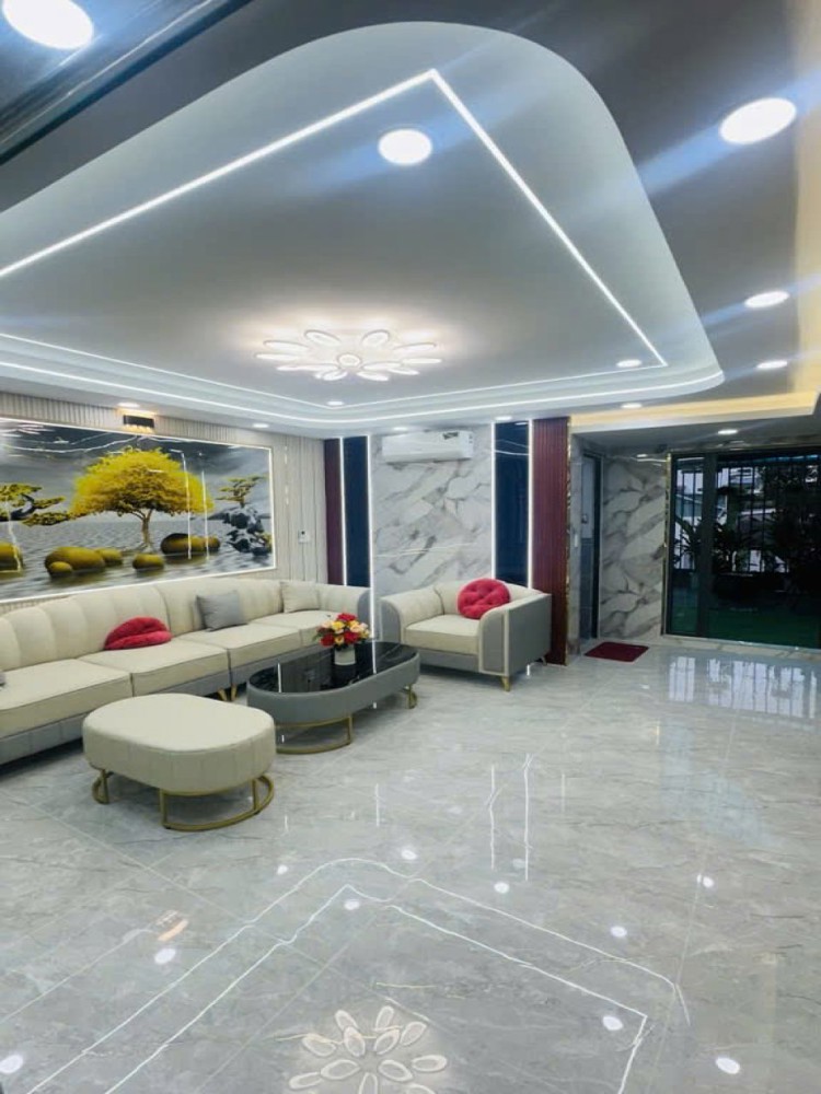 Nhà Mới SHR 6 tầng Đ.12m 83m2, Nở hậu – Trần Thị Năm Quận 12 S