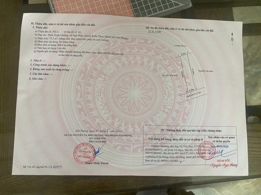 Lô đất giá hiếm khu Xuân Chiếng – Ngũ Phúc chỉ 1.0x tỷ  ZALO 0567 222 555