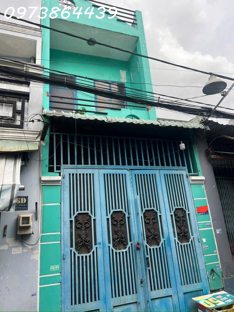 🥰💰CHỈ 3.7 tỷ -  NHÀ 2 MẶT TIỀN ĐƯỜNG - 2 TẦNG BTCT - 51 M2  - TRUNG MỸ TÂY - THÔNG NGUYỄN ẢNH THỦ
