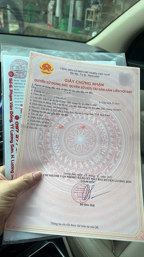 SIÊU PHẨM 91M TẠI LƯƠNG SƠN-HÒA BÌNH
