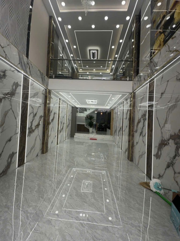 Nhà Mới SHR 6 tầng HXH né 100m2, Vuông – Trung Mỹ Tây 19 Quận 12 SS