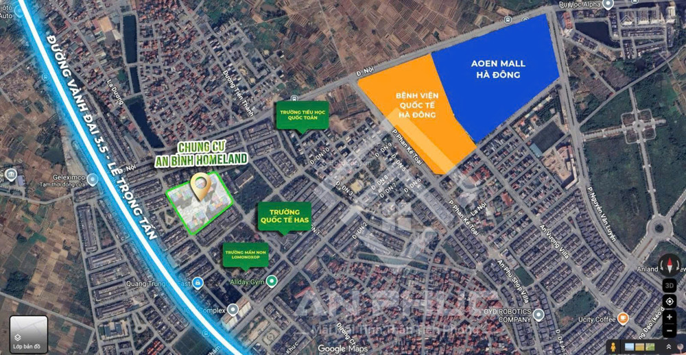 THÔNG TIN, VỊ TRÍ, GIÁ BÁN AN BÌNH HOME LAND, BẢNG HÀNG MỚI NHẤT TỪ CĐT LH;