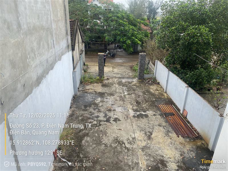 Bán đất đẹp vuông vức đường 23, Điện Nam Trung, Điện Bàn, Quảng Nam