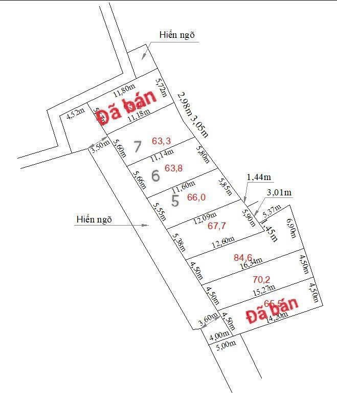 Đất thổ cư trung tâm Kiến Hưng – giá chỉ hơn 6xx triệu, cơ hội đầu tư cực tốt!  ZALO 0567 222 555