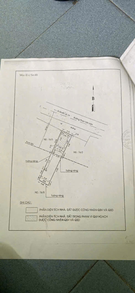 BÁN NHÀ (4.4x25) MẶT TIỀN PHAN VĂN HỚN, P.TÂN THỚI NHẤT, Q12
