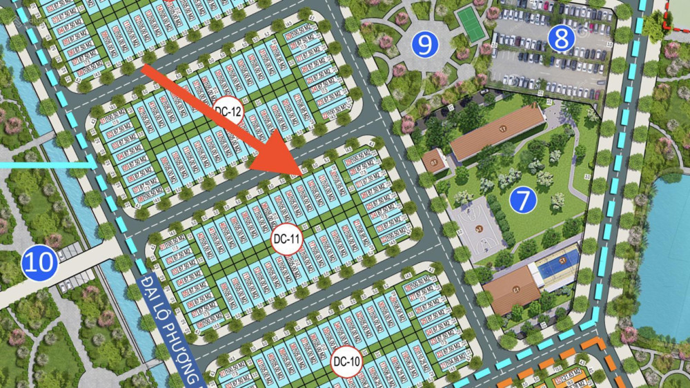 Chính chủ cần tiền bán lô DC 11-32. giá 1.75tỷ , 105m2 , Dự án Cầu Trúc Sông Công . 0868 878 818