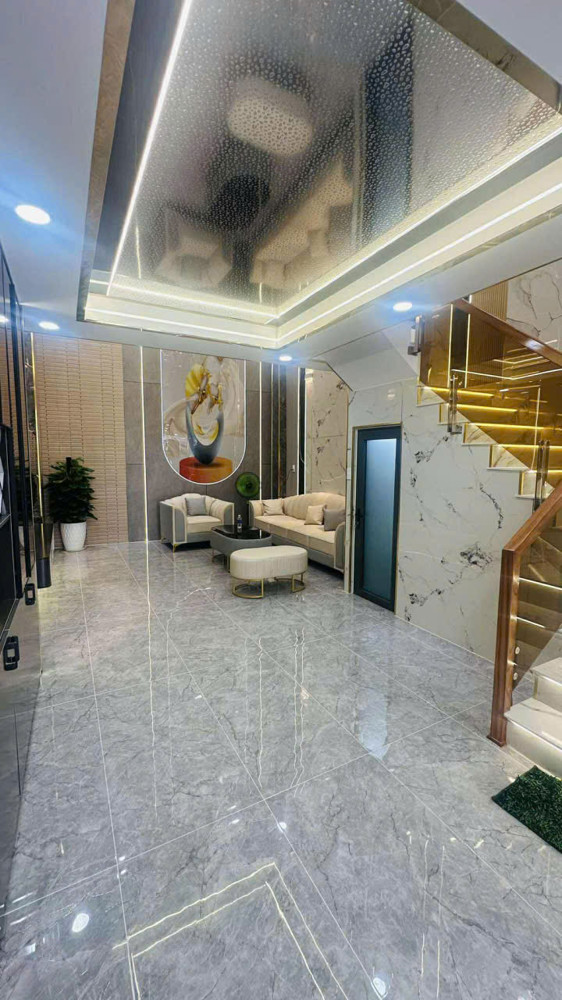 Full nội thất, sổ hoàn công – Nhà 5 tầng 6PN/7WC, ô tô đậu trước nhà, LH 0382202524