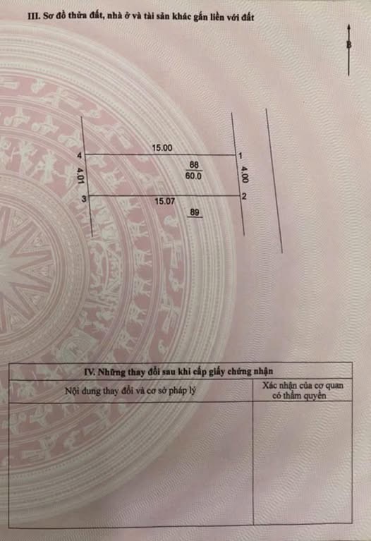 60m ngõ thông oto tại Tam Thuấn, Phúc Thọ, Hà Nội