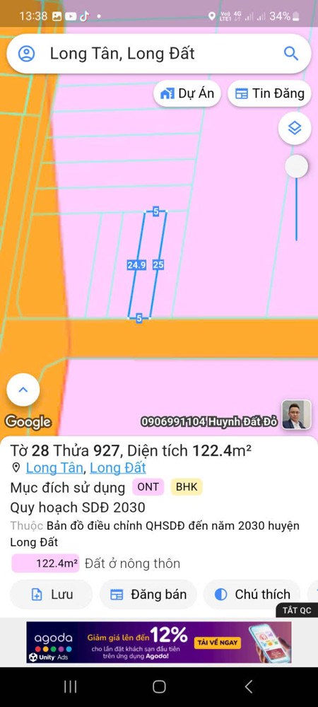 Cần sĩ e để giá đẹp đầu tư ạ 4n f0 
Long tân sau trường cấp 1 giáp long phước