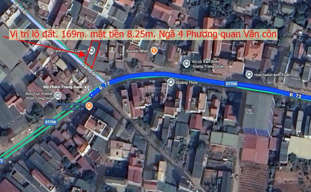 án nhà MP 72 - Phương Quan, Vân Côn, Hoài Đức (Sát Vành Đai 4)