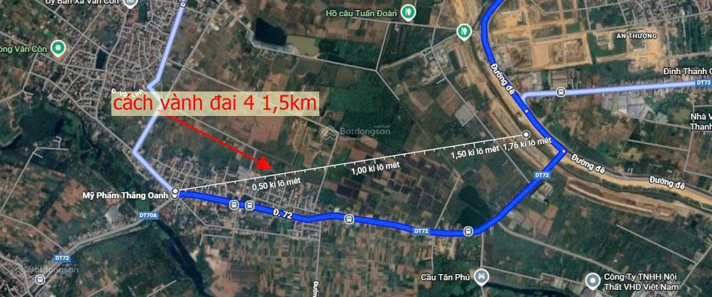 án nhà MP 72 - Phương Quan, Vân Côn, Hoài Đức (Sát Vành Đai 4)
