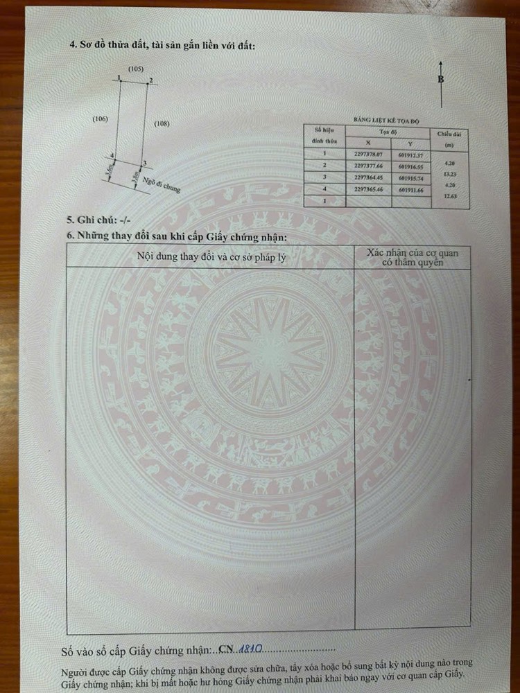 Lô đất giá hiếm khu dân cư Hòa Nghĩa, Dương Kinh – chỉ hơn 9xx triệu  ZALO 0567 222 555