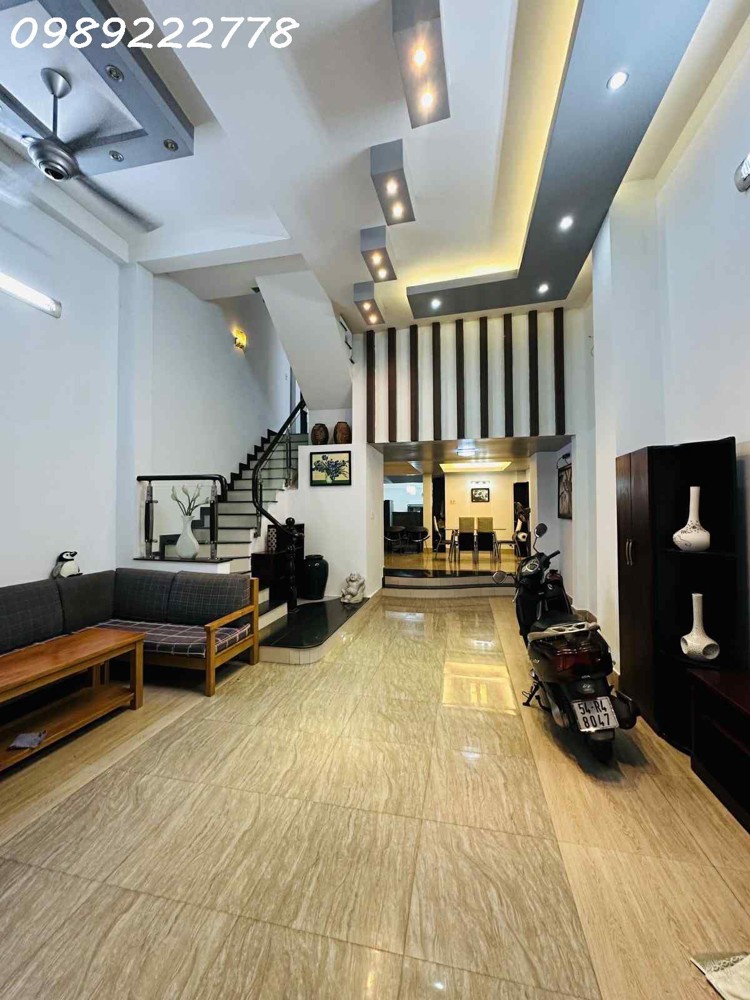 BÁN NHÀ LÊ VĂN SỸ- P13- ÔTÔ LÝ THUYẾT GIÁP QUẬN 3- HƠN 80M2- NGANG KHỦNG 5.5M -  MỚI ĐẸP 4 TẦNG 5