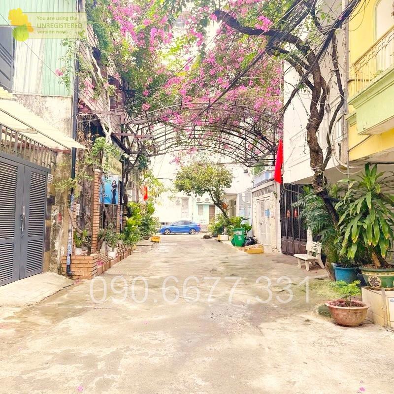 ‼️ Khu ĐH Hutech - Hẻm 7.5m phân lô - Ngang bề thế 6m nở hậu xe hơi vào nhà - 90m2 chỉ hơn 12 tỷ
