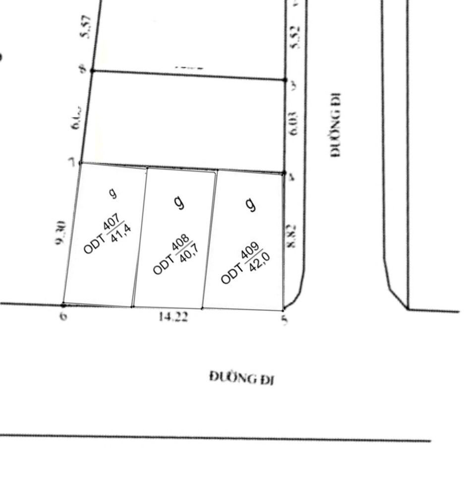 Bán 124m2 đất lô góc tặng nhà cấp 4 mặt tiền 23m đang cho thuê. Đường 13m khu Thạch Cầu