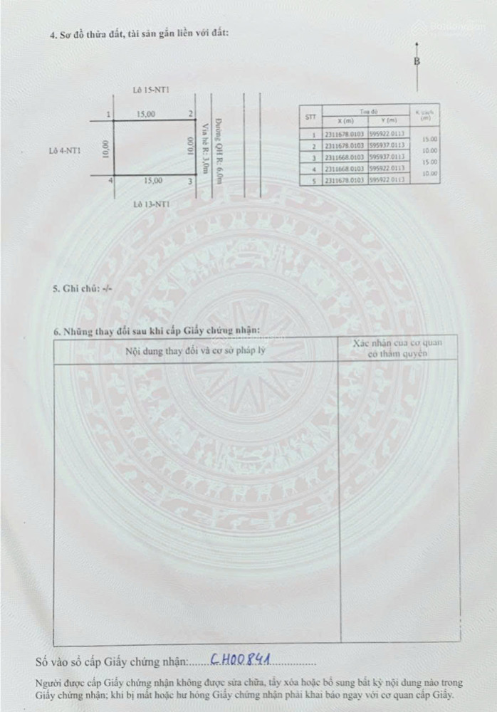 Chính chủ bán lô 14NT1 Tái định cư Đống Trịnh - Dương Quan - Thuỷ Nguyên
