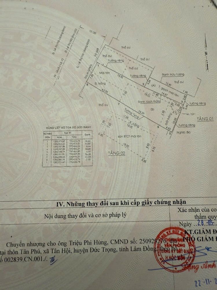 CC GỬI BÁN GẤP NHÀ (308.6M²) MẶT TIỀN LÊ THỊ HÀ THỊ TRẤN HÓC MÔN