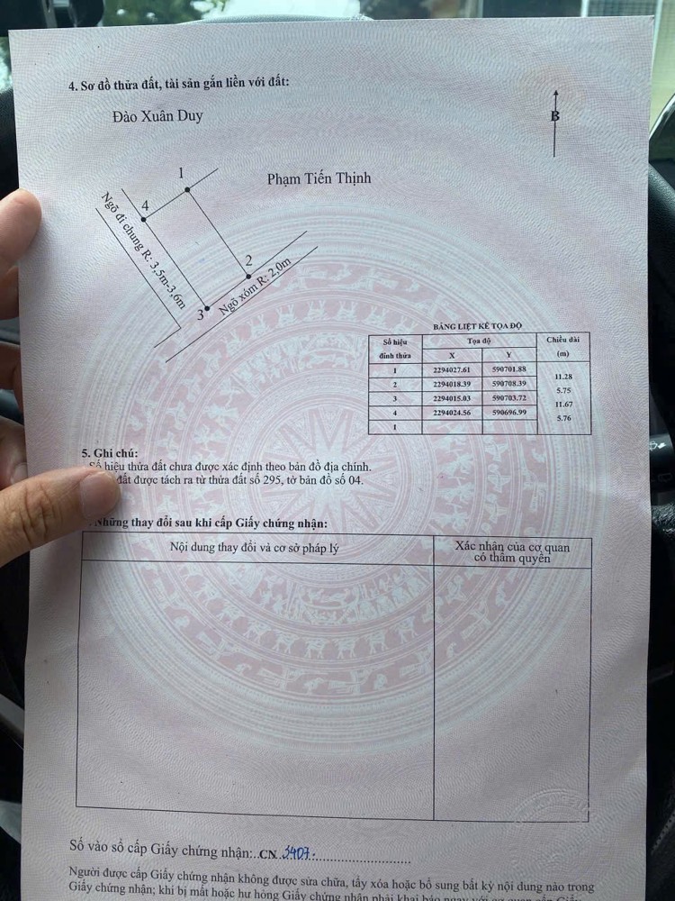 LÔ GÓC NGŨ PHÚC – SÁT KHU CÔNG NGHIỆP, GIÁ HIẾM DƯỚI 1 TỶ  ZALO 0567 222 555