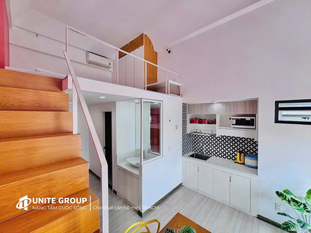 CHO THUÊ CĂN HỘ GÁC CAO 2M5 TẠI BÌNH THUẬN, QUẬN  7 – NUÔI PET – FULL DỊCH VỤ CAO CẤP