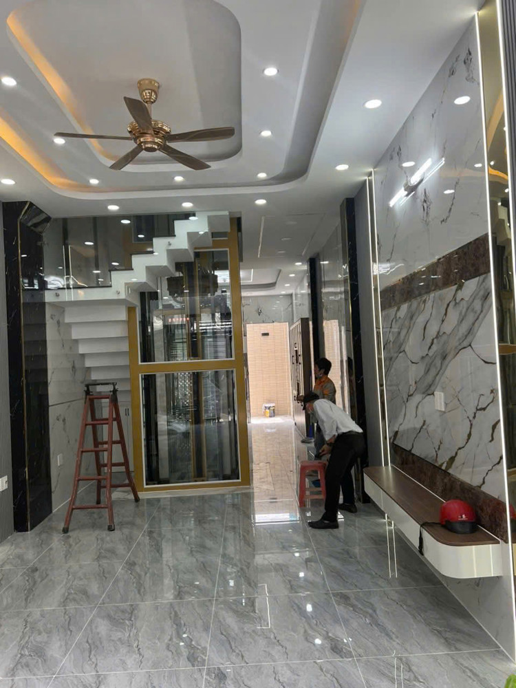 NHÀ 4 TẦNG (4x17) MT HẺM NHỰA 8M THÔNG LÊ VĂN KHƯƠNG, HIỆP THÀNH, Q12