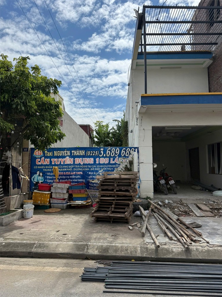BÁN LÔ GÓC MẶT ĐƯỜNG TRỤC CHÍNH TRUNG NGHĨA – HỢP ĐỨC – ĐỒ SƠN  KINH DOANH ĐẸP  GIÁ CHỈ 2.6X TỶ