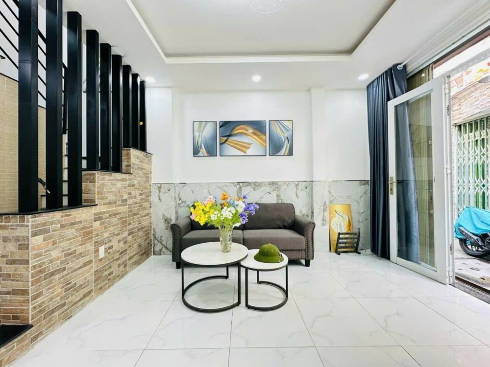 BÁN NHÀ PHẠM VĂN CHIÊU, P8, GÒ VẤP – 65M2 NỞ HẬU – TẶNG FULL NỘI THẤT – 5.X TỶ