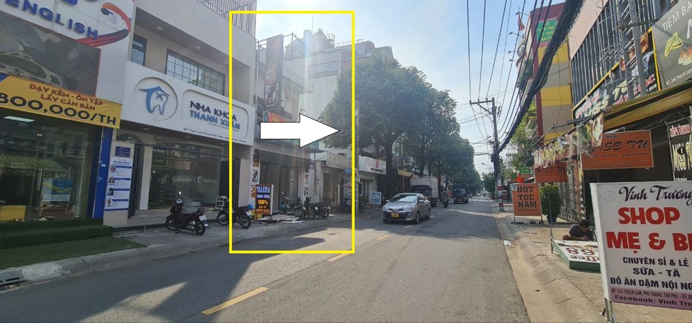 Cho thuê nhà mặt tiền Thạch Lam 60m²,2TẦNG - GẦN TRƯỜNG HỌC, CHUNG CƯ