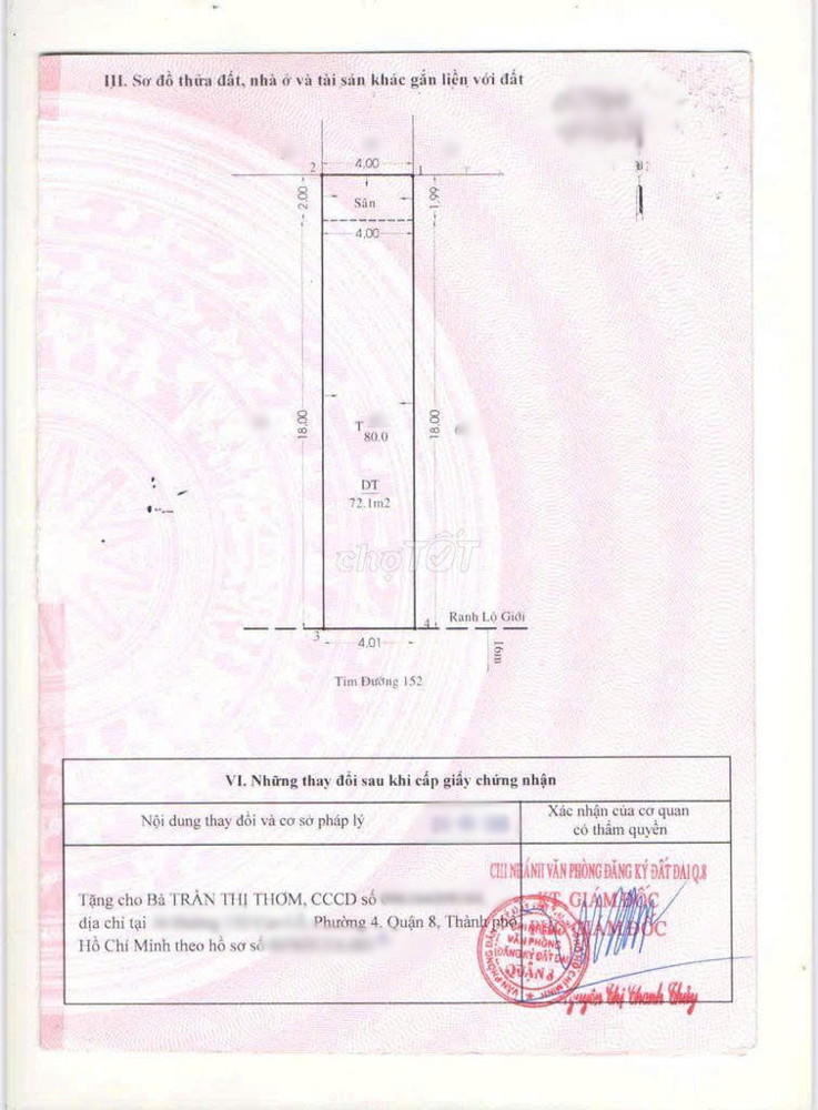 Nhà mặt tiền đường khu Cao Lỗ gần AEON Q8 P.Chánh Hưng (P4)