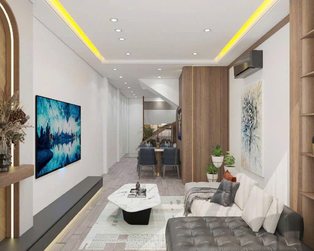 Nhà Lạc Long Quân, 40m, 4 tầng, phân lô, ô tô tránh!