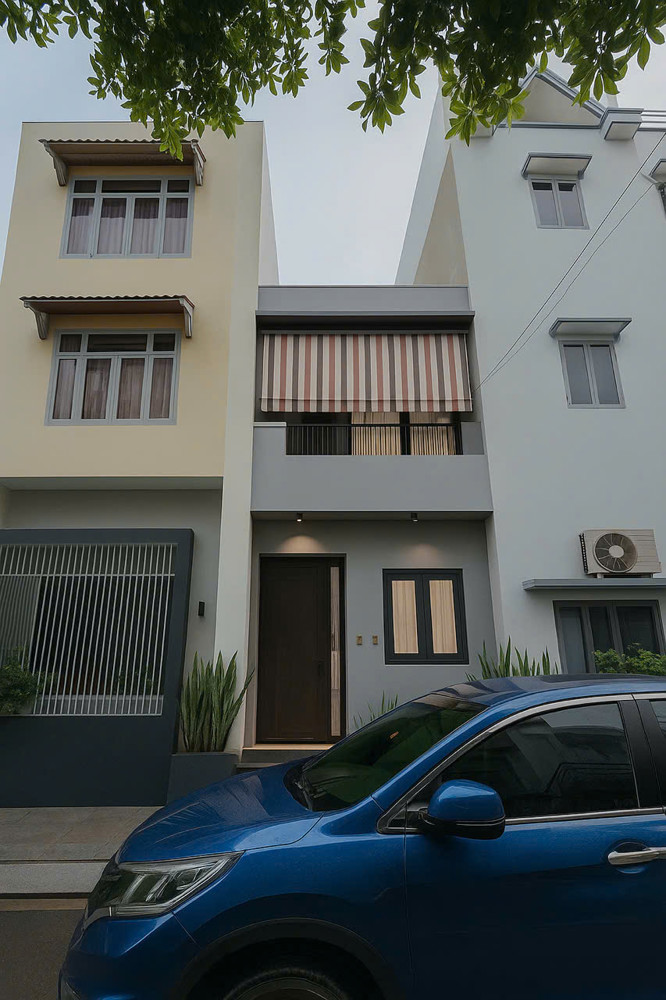 BÁN NHÀ HẺM XE HƠI 8m - 2 TẦNG - TÂN PHÚ - SỔ VUÔNG A4
