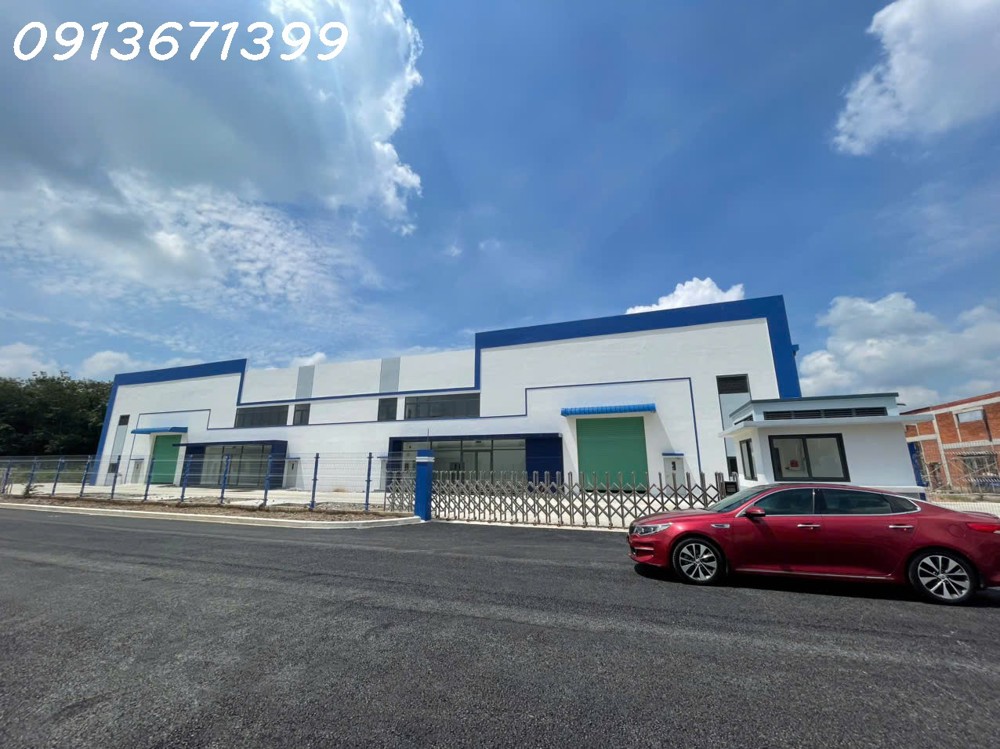 cho thuê nhà xưởng bến cát bình dương 2.200m² – có pccc tự động, container 40 feet ra vào 24/24