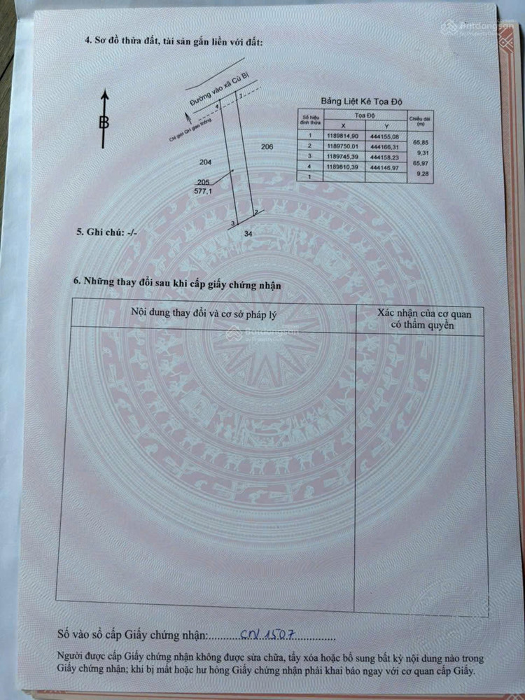 Cơ hội đầu tư đón đầu hạ tầng KCN, đất ở trong KDC hiện hữu chỉ với 2 tỷ