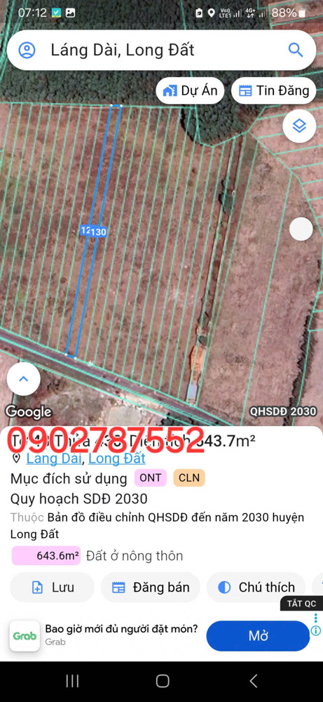 35 nền lk láng dài dt 5x130x100tc cách biển lộc an 3,5km sỉ có giá tốt ạ