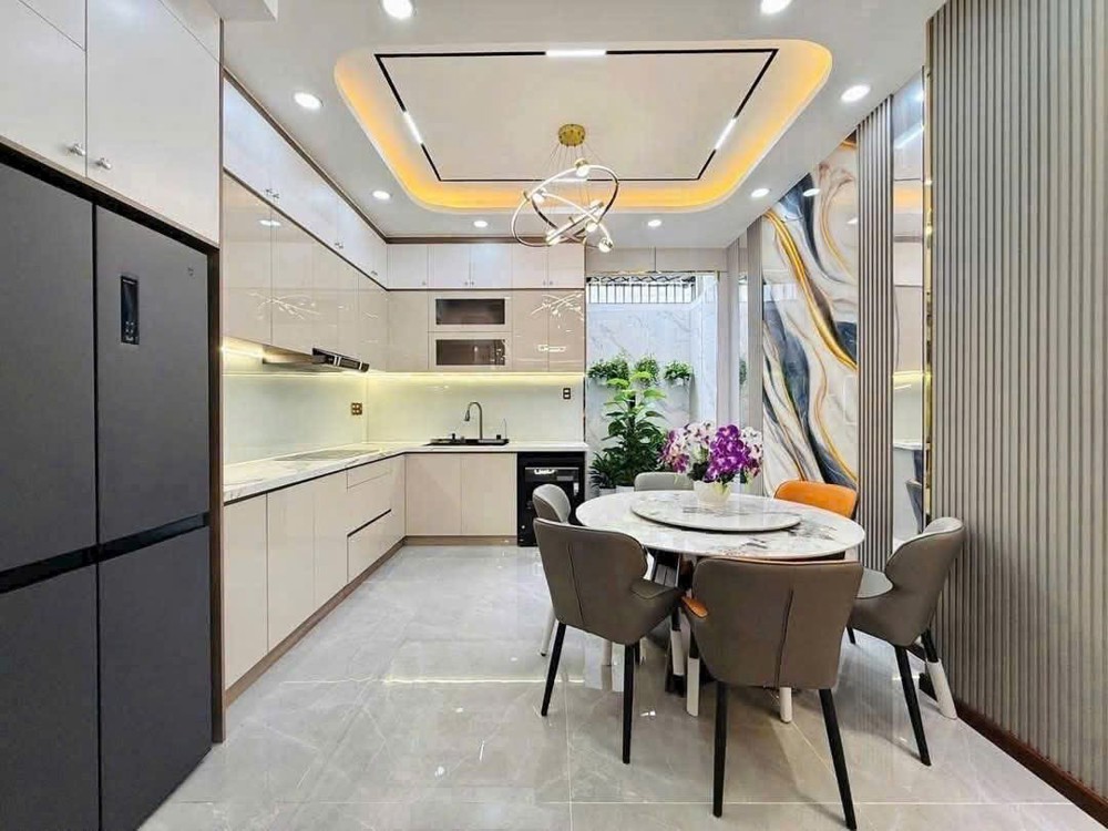 4❌15m, BÁN NHÀ XÂY MỚI, HẺM XE TẢI, 1/ LÊ VĂN THỌ, P14 GÒ VẤP, 7 TỶ xíu