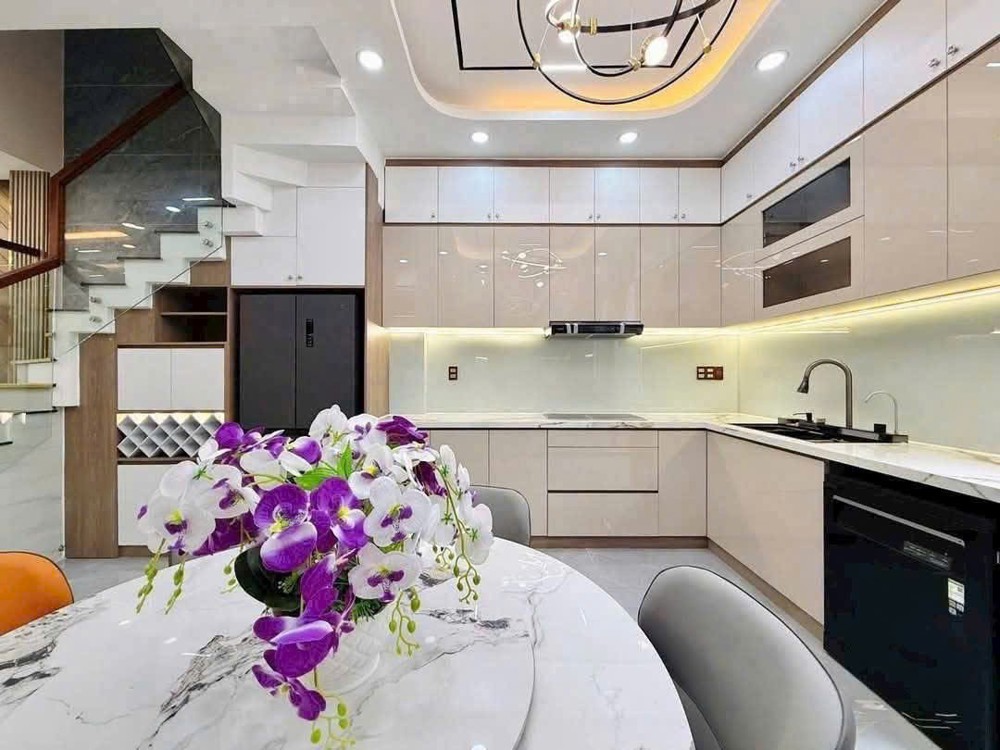 4❌15m, BÁN NHÀ XÂY MỚI, HẺM XE TẢI, 1/ LÊ VĂN THỌ, P14 GÒ VẤP, 7 TỶ xíu