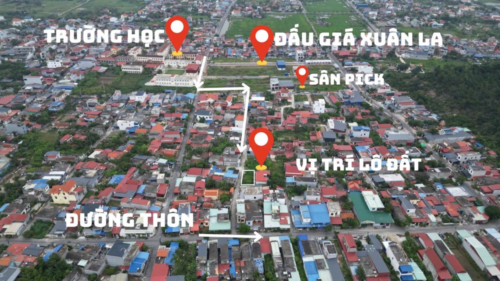 2.2x TỶ - Lô góc 134.8m² trung tâm Xuân La Thanh Sơn, đối diện khu đấu giá  ZALO 0567 222 555